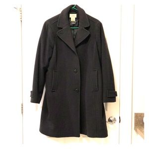 Beautiful L.L.Bean Classic Lambswool Polo Coat